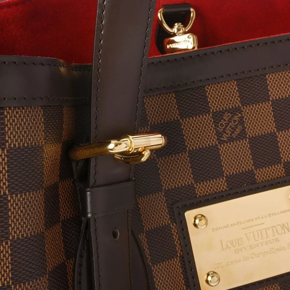 Authentic Louis Vuitton Hampstead MM Damier Bag Guaranteed - Picture 8 of 15